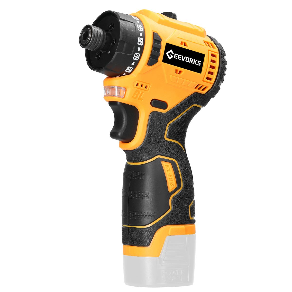 18V Lithium Screwdriver 55Nm Torque Multifunctional
