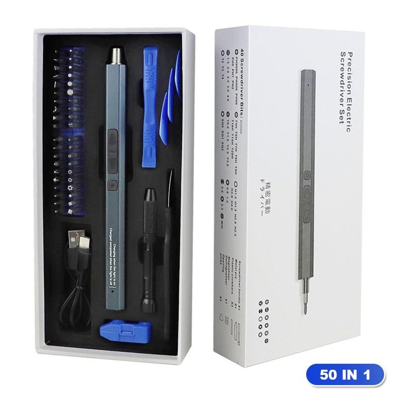 ZT-14 Mini Electric Screwdriver Set Rechargeable Lithium Ion Wireless Precision Electric Screwdriver Repair Power Tools