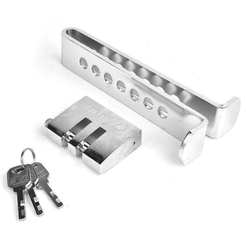 Anti-theft Accelerator Pedal Lock Stainless Universal Car Safety Auto Car Brake Clutch Pedal Lock