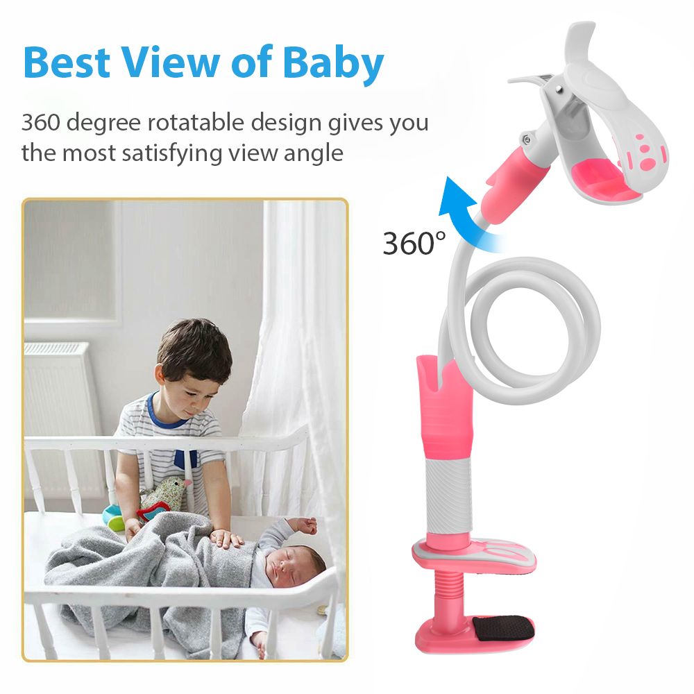 Baby Monitor Holder Rotatable Monitor Mount 105cm With