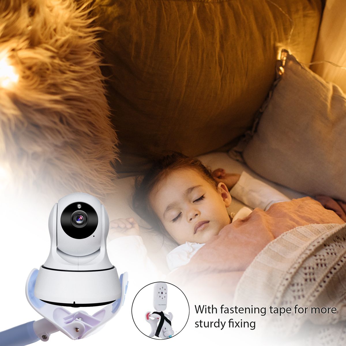Baby Monitor Holder Rotatable Monitor Mount 105cm With