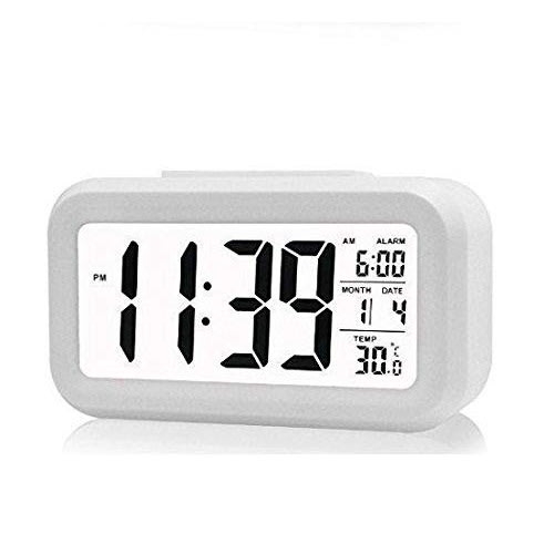 Digital Alarm Clock With Date & Indoor Temperature