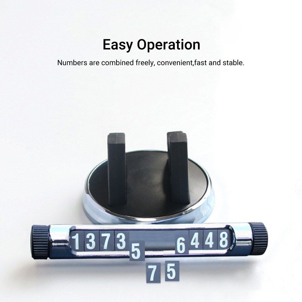 Luminous Temporary Stop Sign Universal Mobile Phone Car