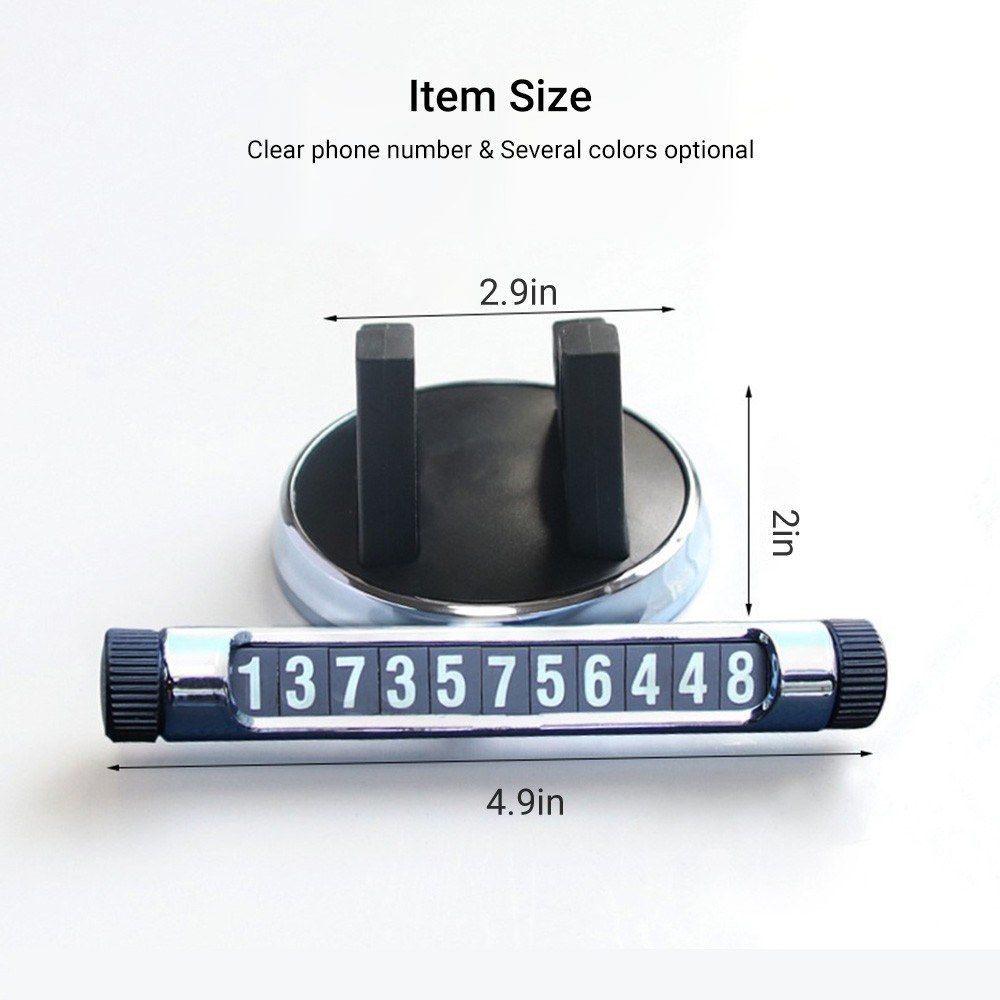 Luminous Temporary Stop Sign Universal Mobile Phone Car