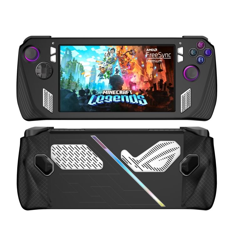For ASUS ROG Ally Game Console Silicone Protective Cover Silicone Cover Black