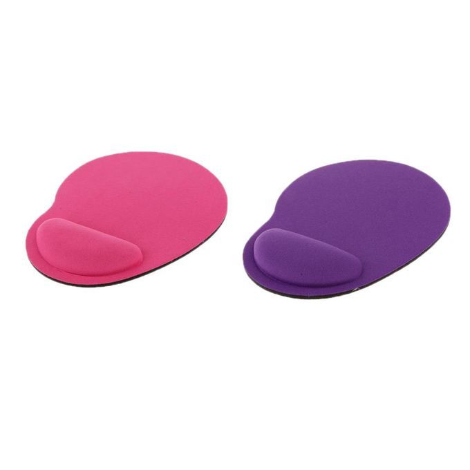 2X Soft Wrist Mouse Pad Mat Optical Trackball Mousepad Mice Gaming