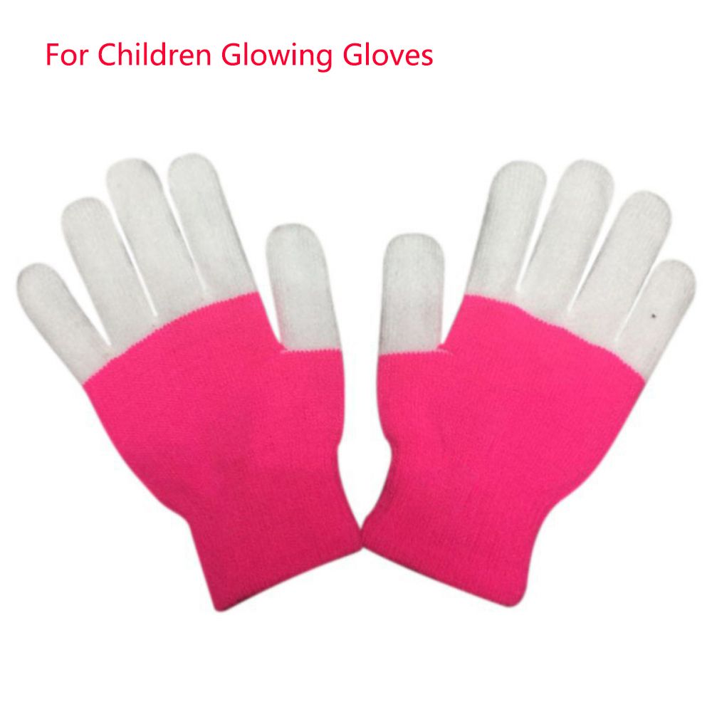 1 Pair Halloween LED Flashing Glove Glow In The Dark Toys