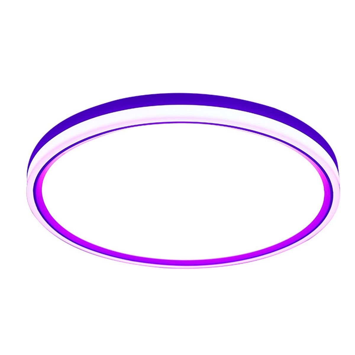 Intelligent Ceiling Lamp Round Rim Luminous WIFI BT Remote Control RGBCW Dimmable Voice Control Living Room Bedroom Lamp