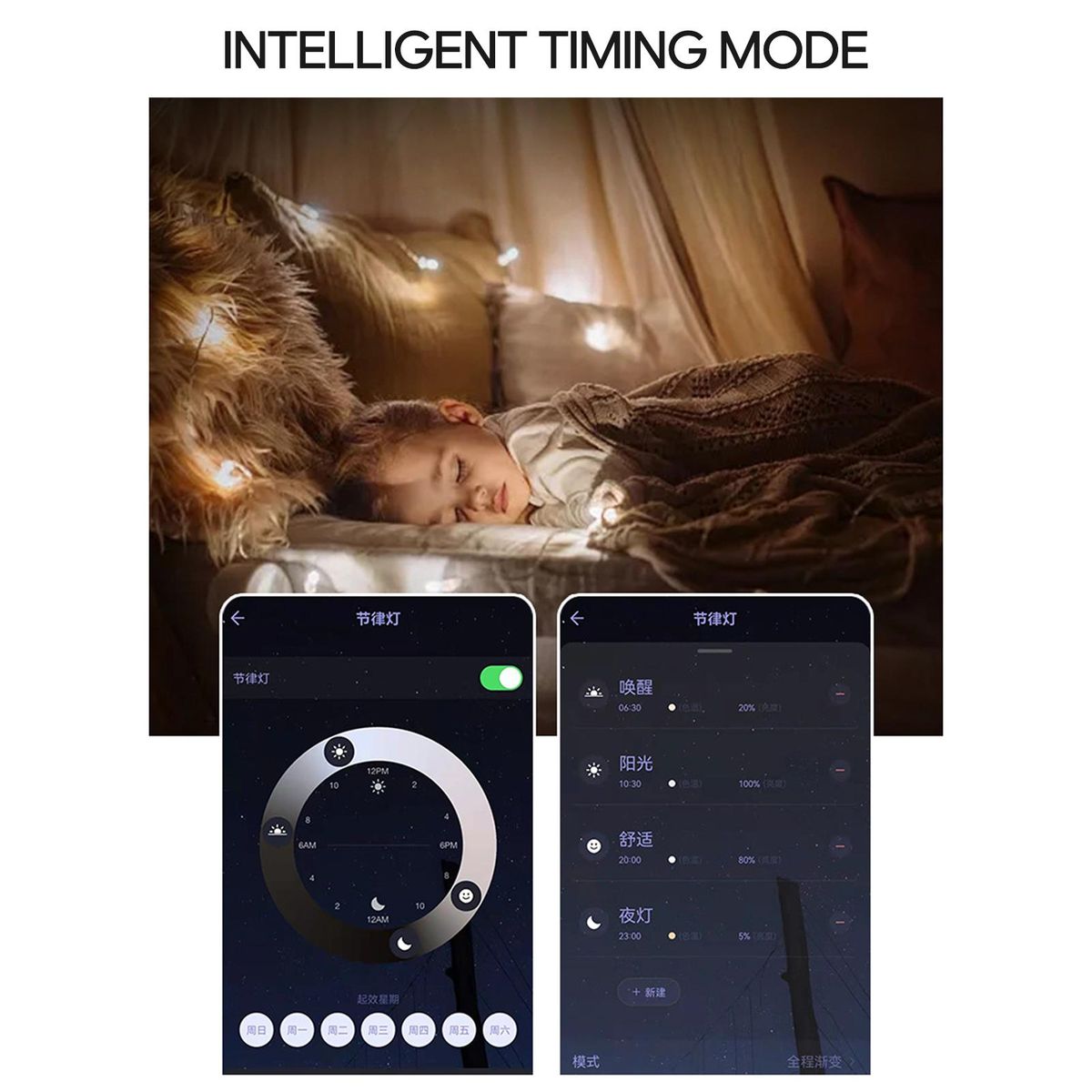 Intelligent Ceiling Lamp Round Rim Luminous WIFI BT Remote Control RGBCW Dimmable Voice Control Living Room Bedroom Lamp