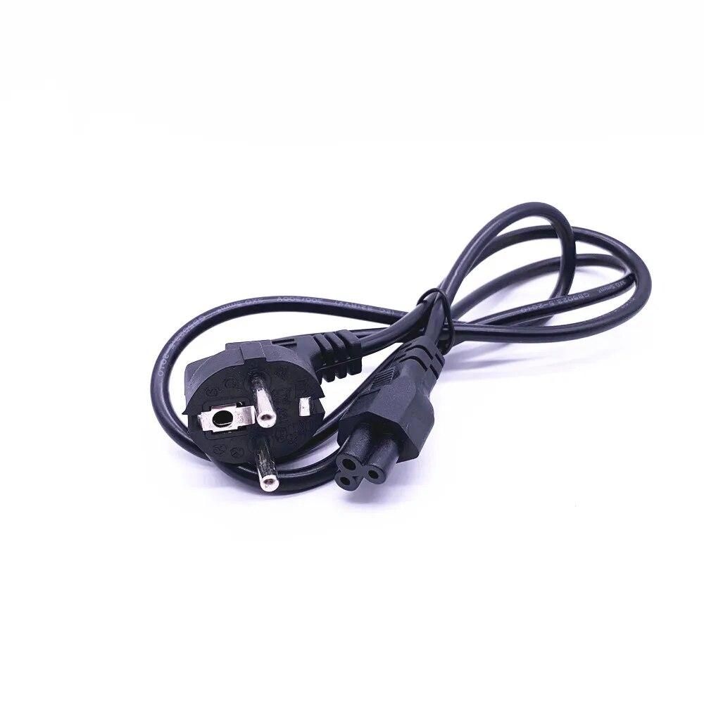 3Prong AC Power Cord EU Adapter Lead for Laptop HP Lenovo Sony Toshia DELL CABLE