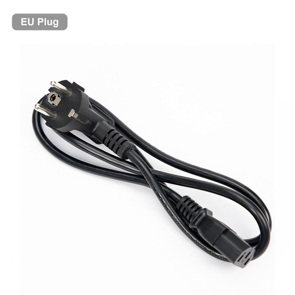 Atomstack Power Adapter Cord EU Plug Power Supply Cable for Laser Engraving Machine Air Assist Adapter Power Cord 1.5m Suitable for X20/S20/A20/A5 PRO/A5 M50 Pro/A10/S10/X7/P7 Laser Engravers