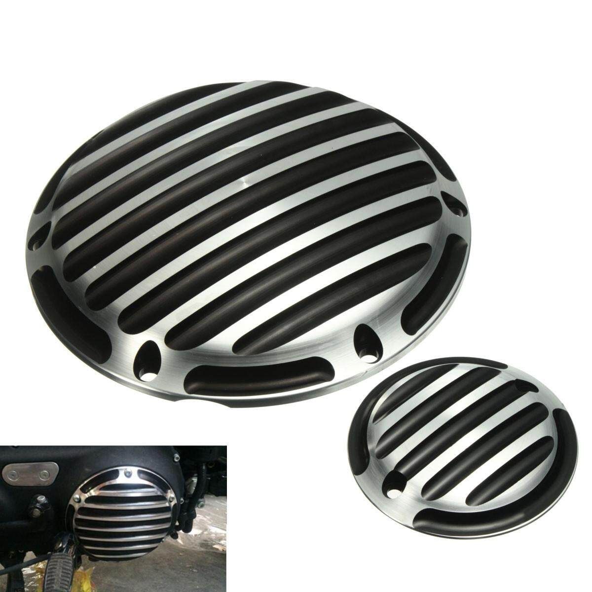 Derby Timing Engine Covers For Harley D Avidson Sportster 883 1200 XL #Silver Silver (silver)
