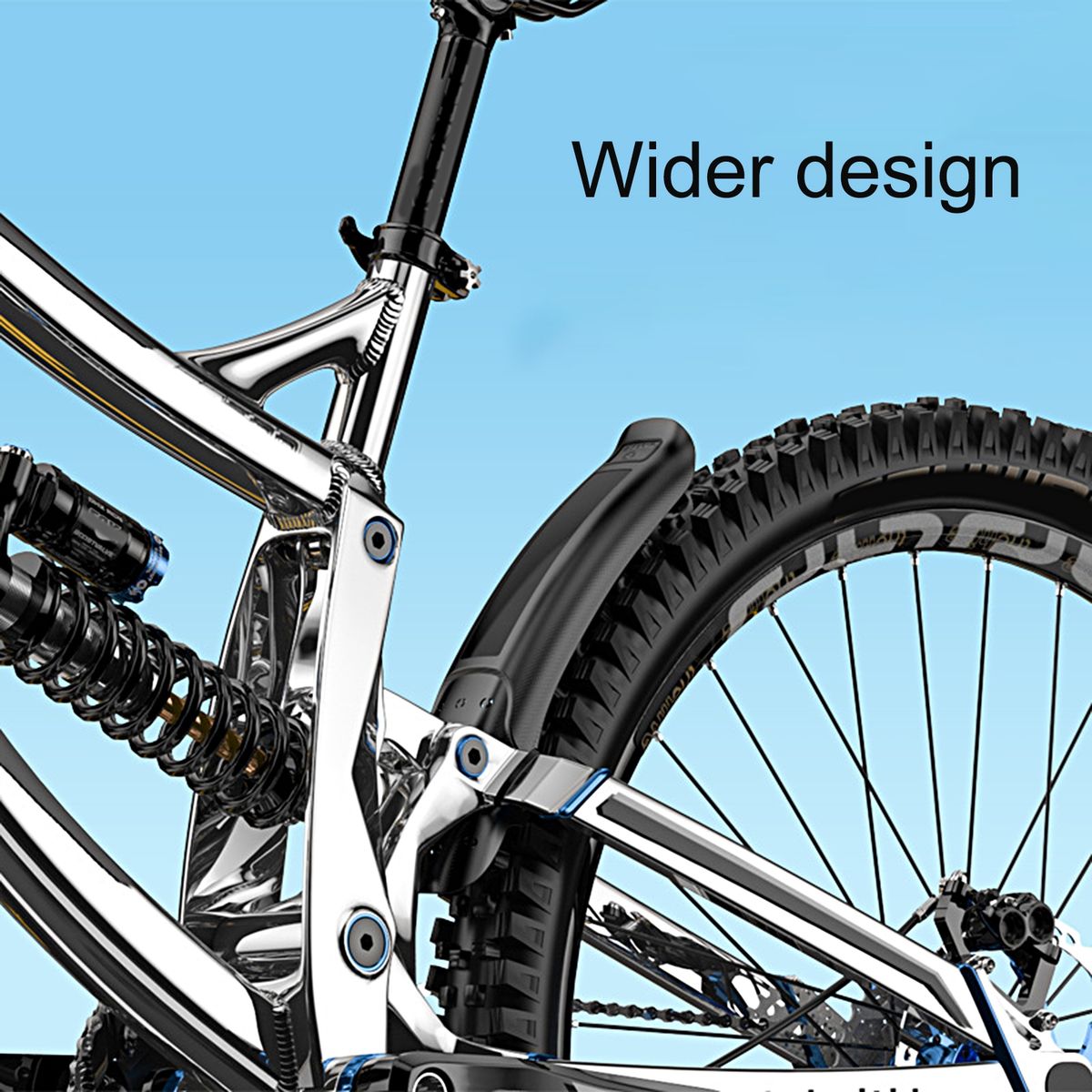 1 Set Bike Guard Rustproof MTB Bicycle Fender A