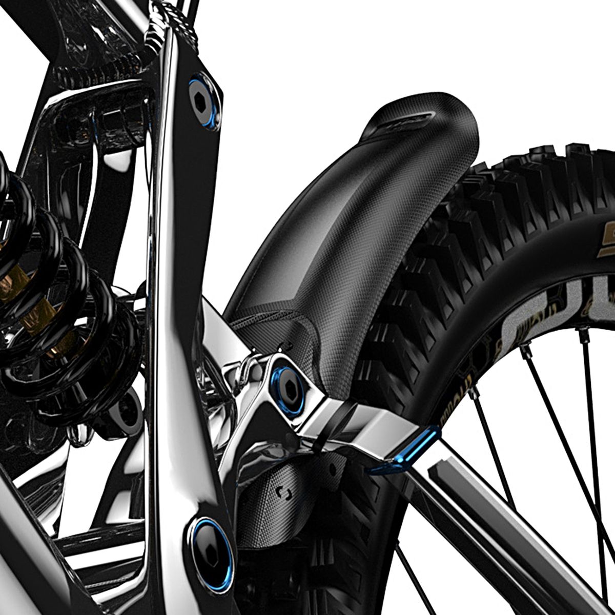 1 Set Bike Guard Rustproof MTB Bicycle Fender A