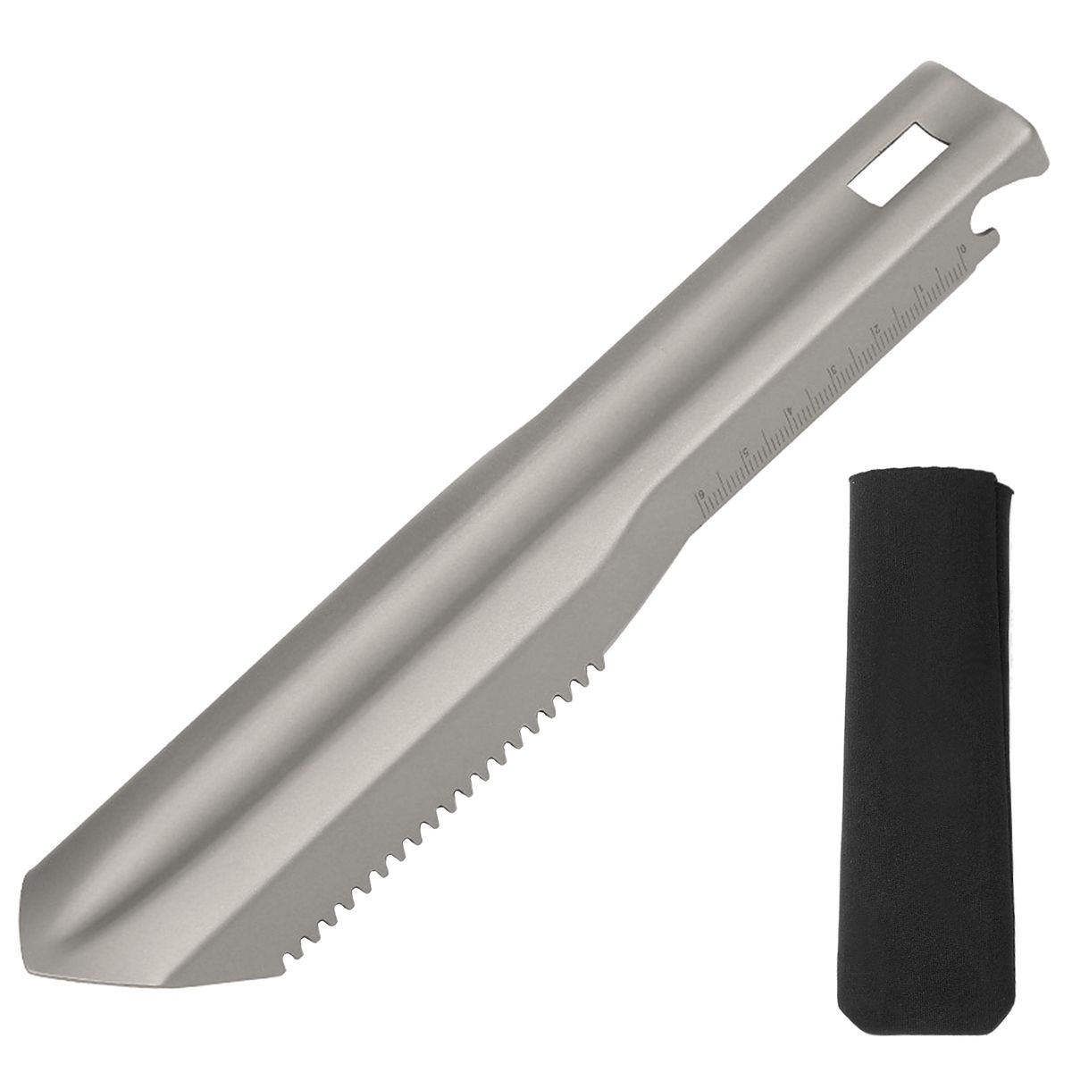 Ultralight Titanium Hand Shovel Multi Tool Backpacking