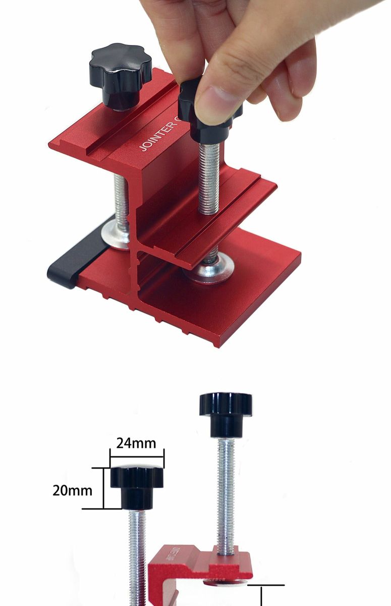 2Pcs Adjustable Pocket Hole Jig System Joinery Woodworking
