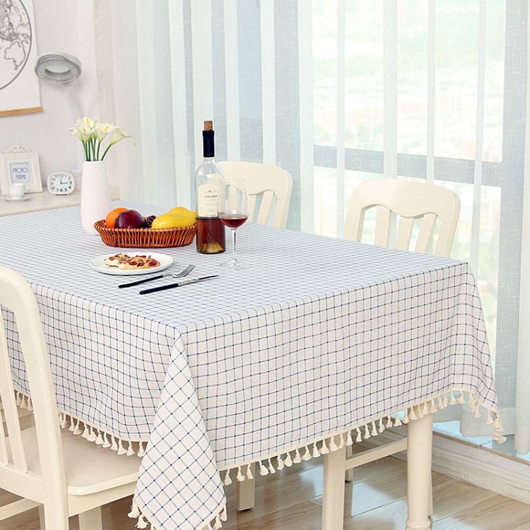 Cloth Cotton Dining Tablecloth Decoration Cloth 70x70cm