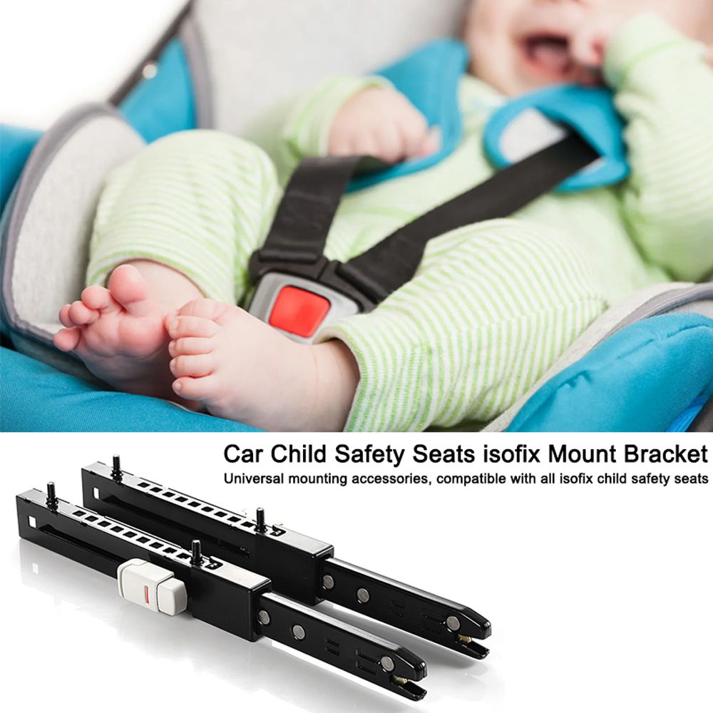 Car Child Safety Seats Mount Bracket Retractable Hard