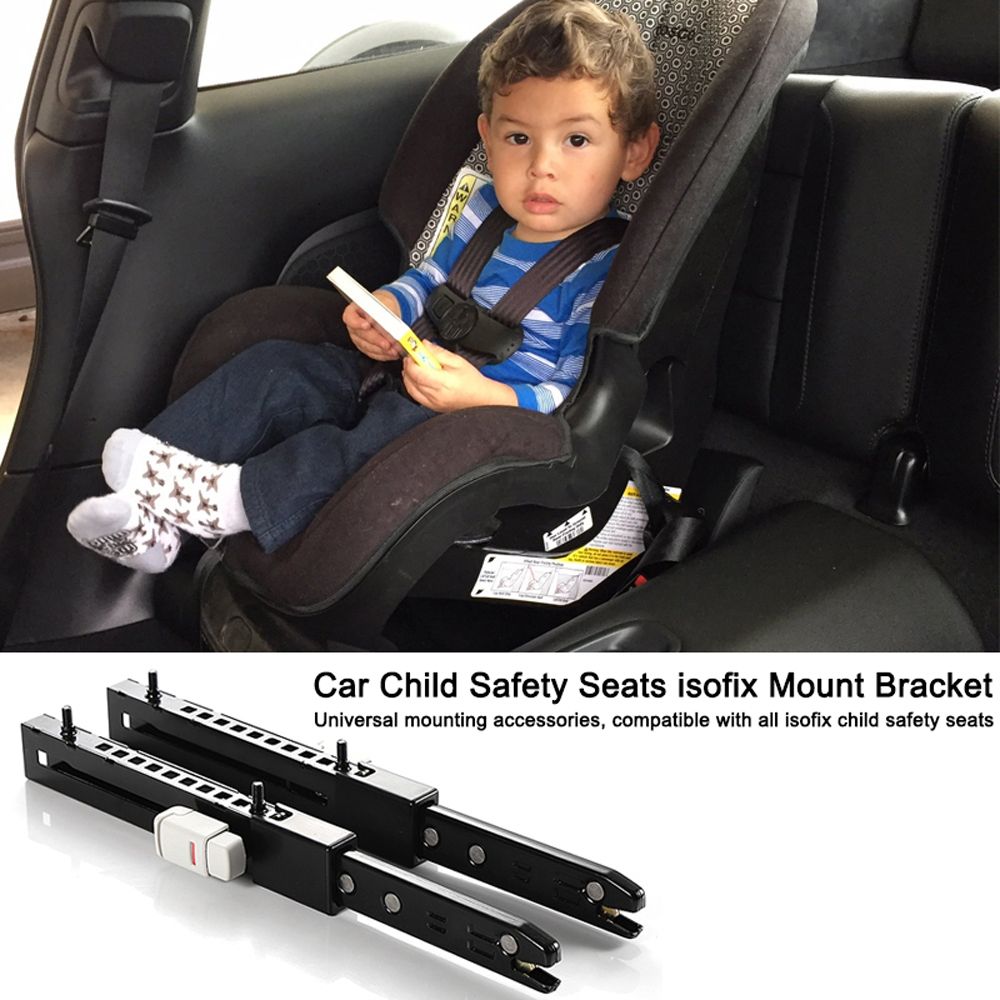 Car Child Safety Seats Mount Bracket Retractable Hard