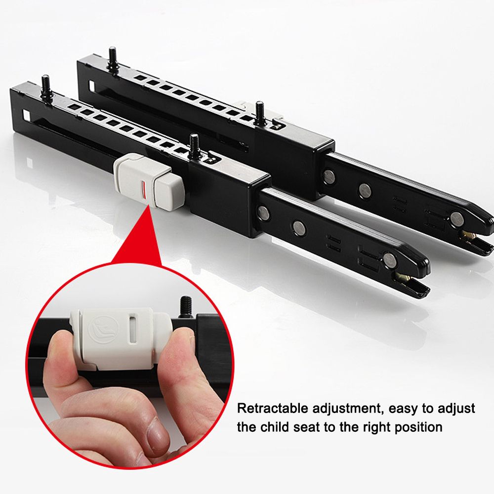 Car Child Safety Seats Mount Bracket Retractable Hard