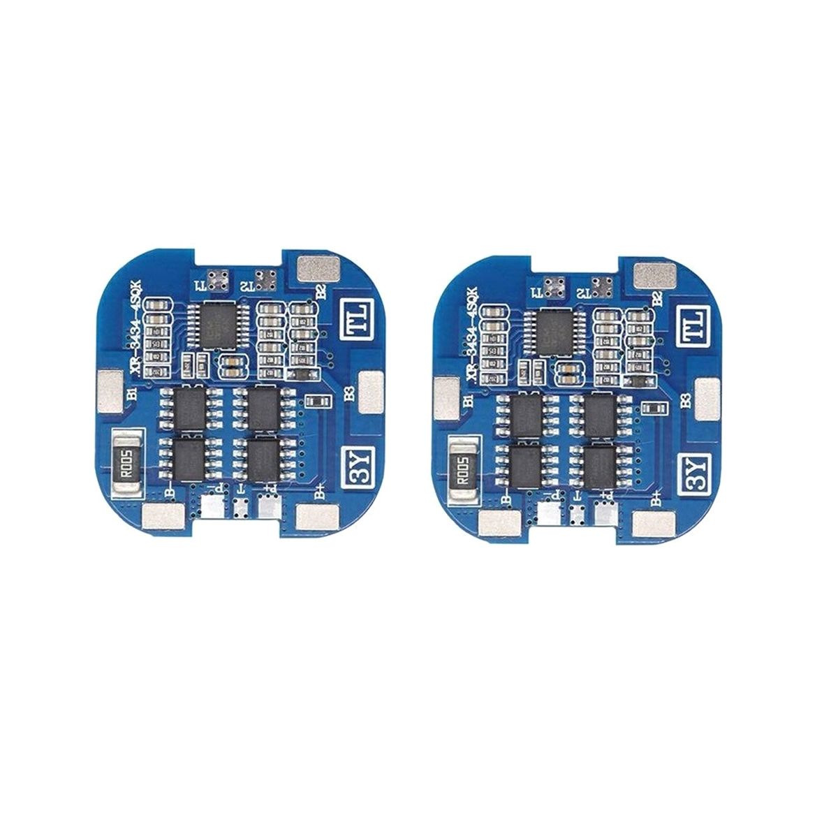 2Pcs 4S BMS 10A 14.8V 18650 Li-Ion Lithium Battery Charge Board