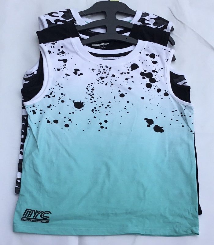 3 Piece Boy's Sleeveless Tops