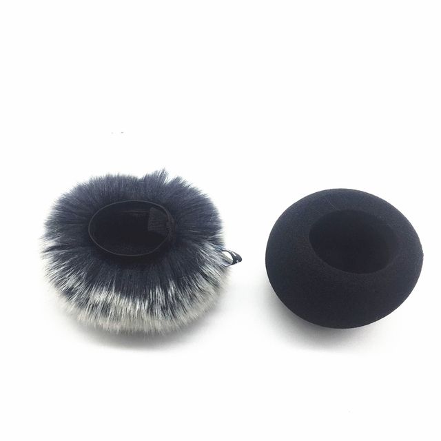 Outdoor Dead Cat Furry Mic Windscreen Muff Cover Foam