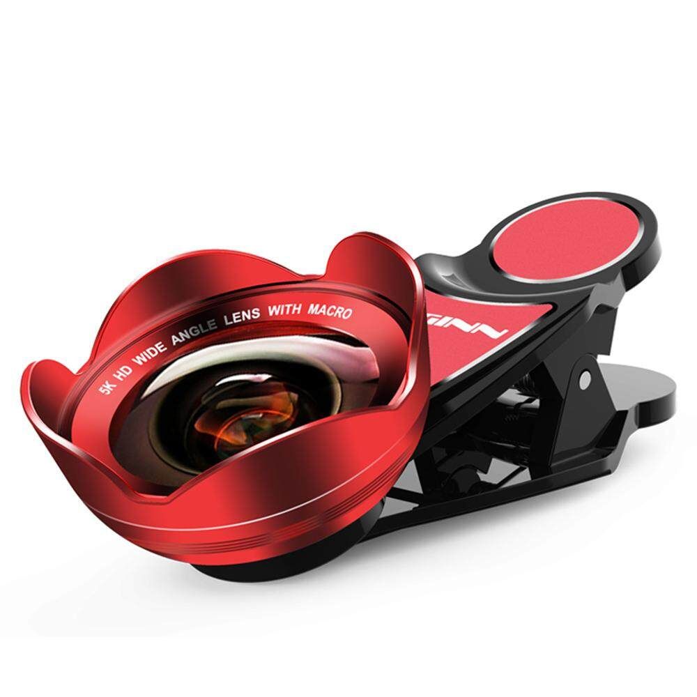 Wide Angle+15X Macro HD Phone Camera Lens For Universal Mobile Cell Phone 4 Colors Red