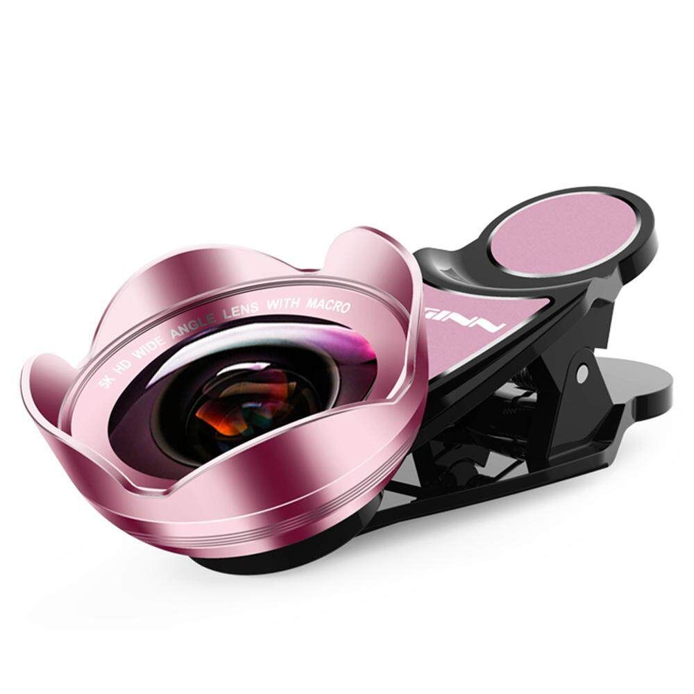 Wide Angle+15X Macro HD Phone Camera Lens For Universal Mobile Cell Phone 4 Colors Rose Gold