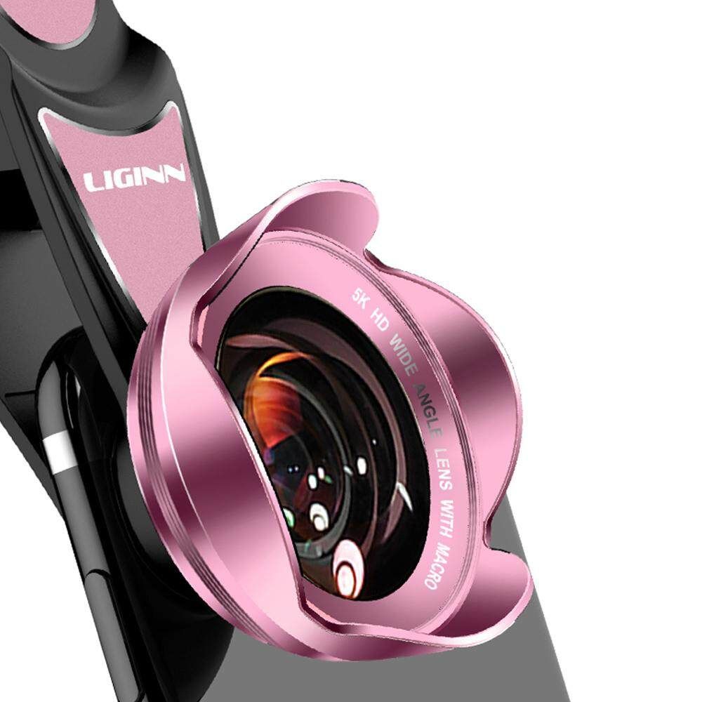 Wide Angle+15X Macro HD Phone Camera Lens For Universal Mobile Cell Phone 4 Colors Rose Gold