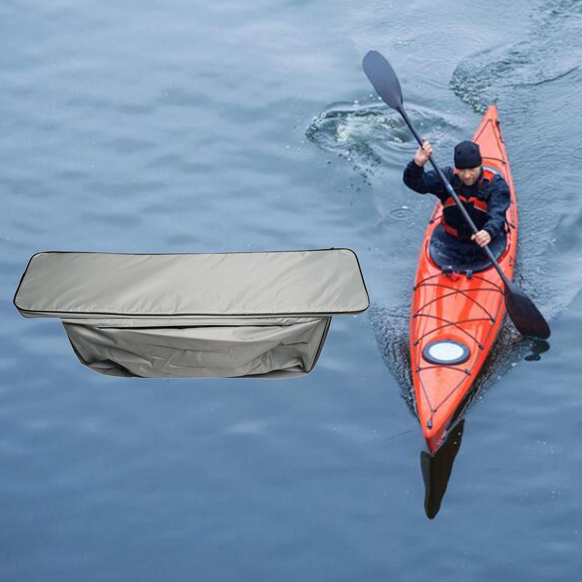 Portable Canvas Kayak Storage Bag Kayaking Inflatable
