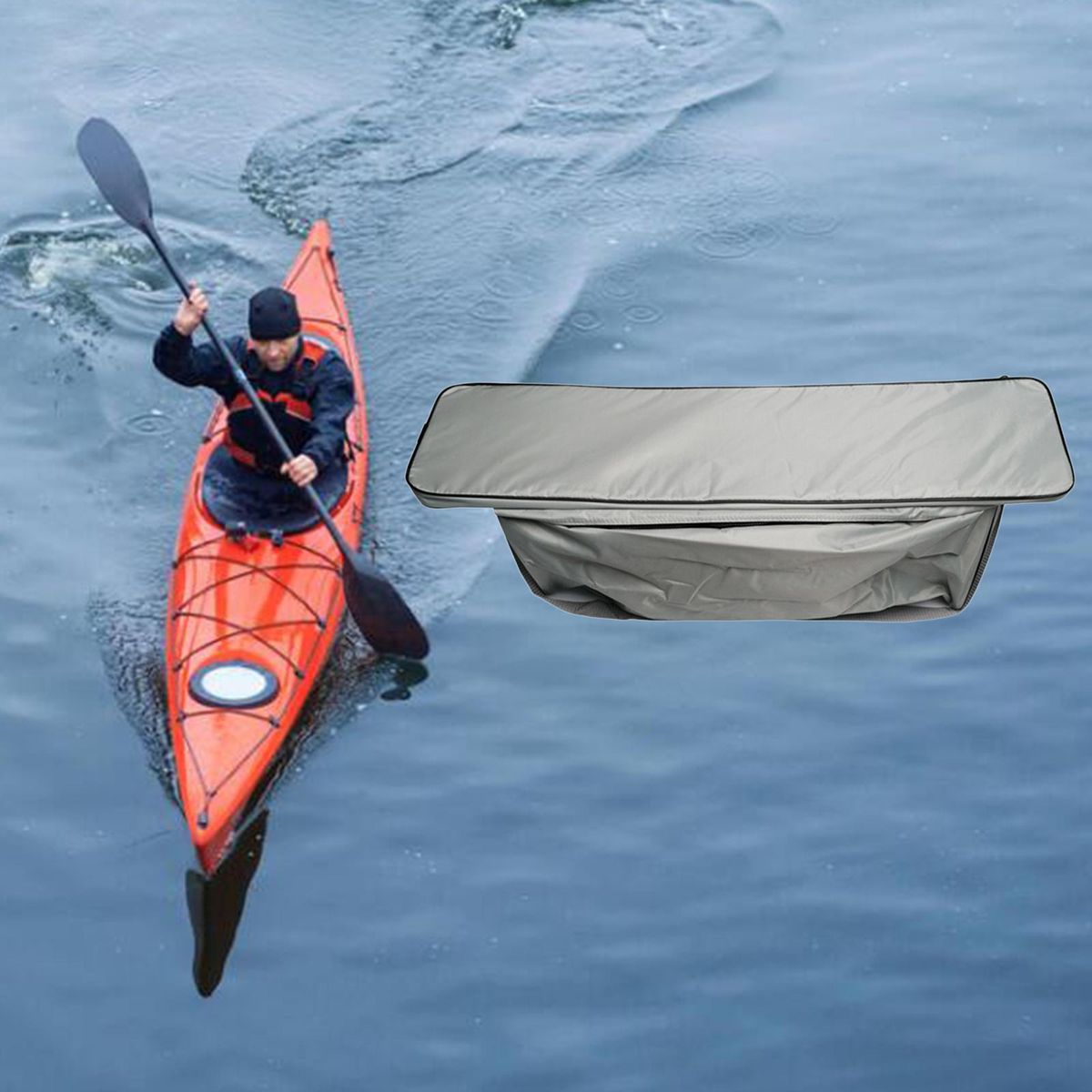 Portable Canvas Kayak Storage Bag Kayaking Inflatable