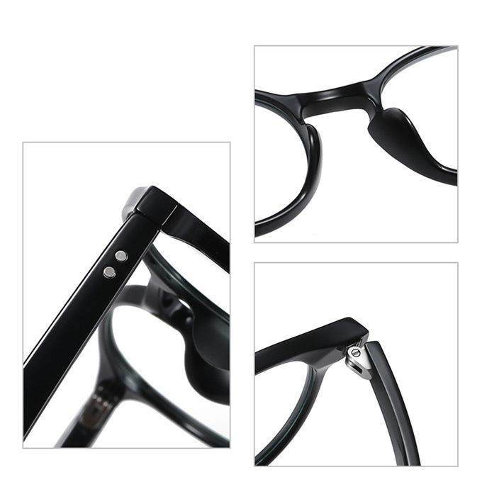 Unisex Retro Computer Glasses Anti Blue Light Round Glasses Frame