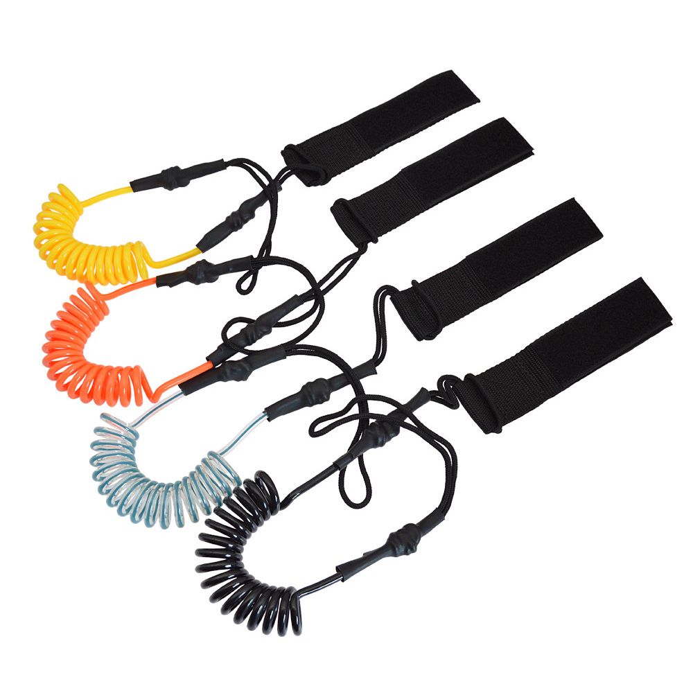 Kayak Paddle Board Leash SUP Paddle Stretchable Leash Kayak
