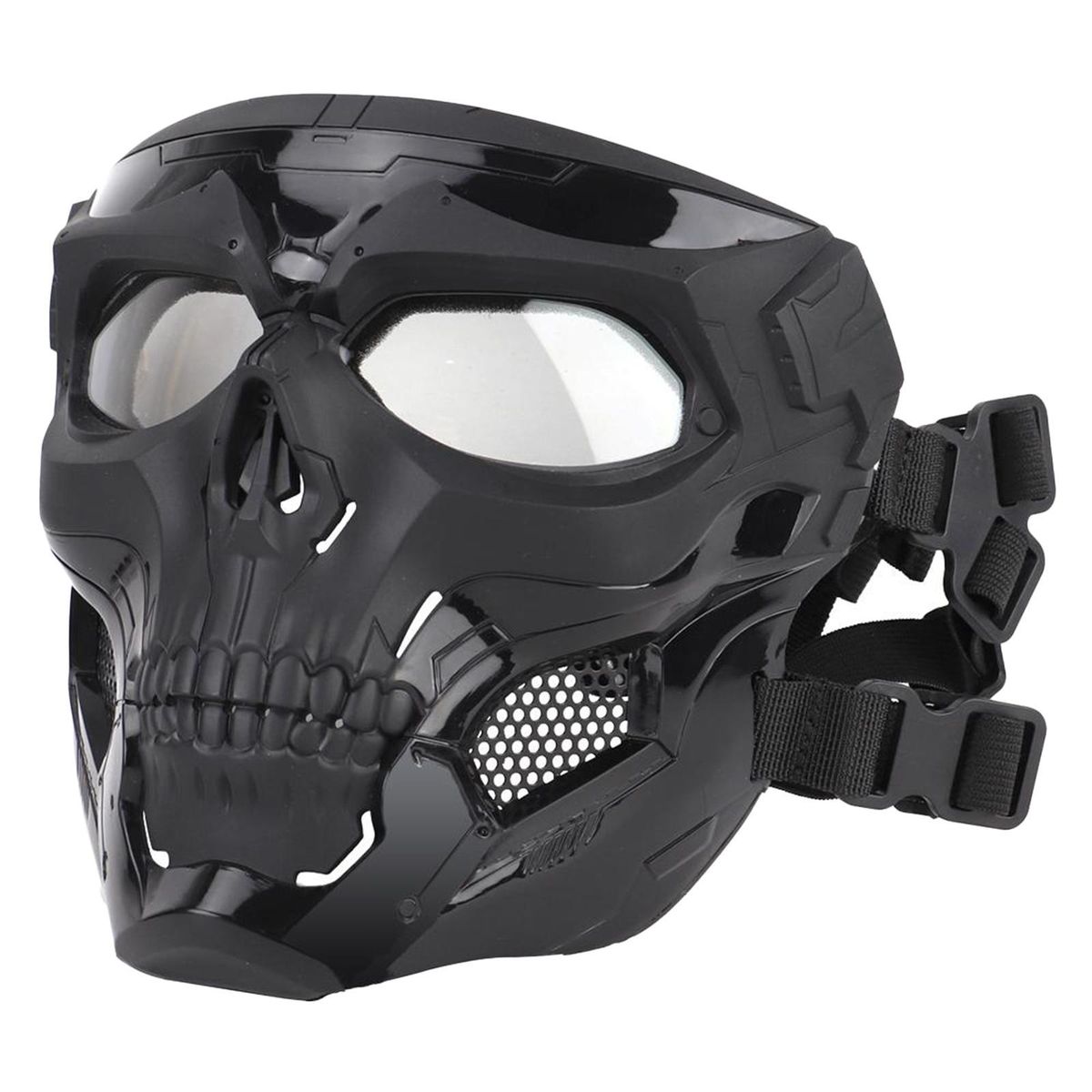 Face Mask Outdoor Hunting Protective Full Face Masks Black