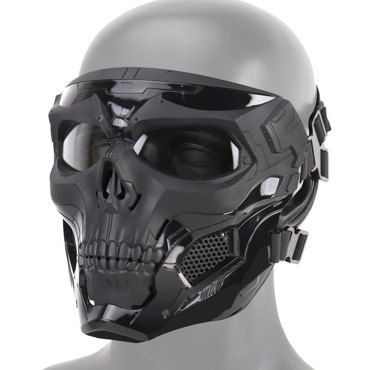 Face Mask Outdoor Hunting Protective Full Face Masks Black