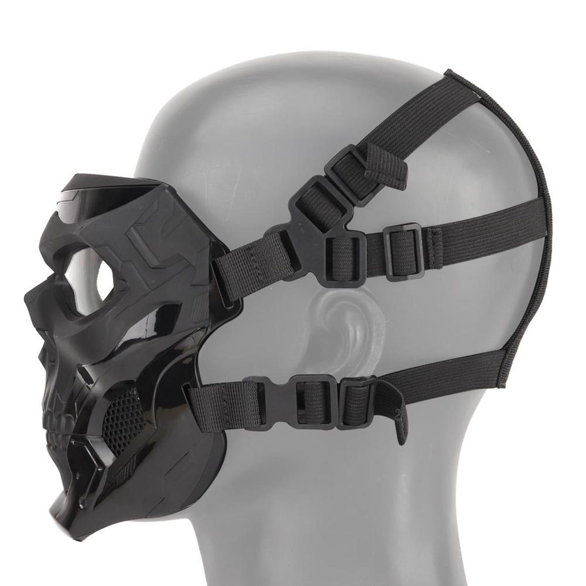 Face Mask Outdoor Hunting Protective Full Face Masks Black