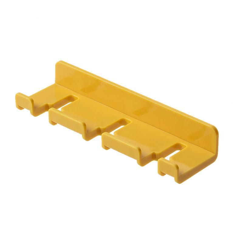 Free Punching Toothbrush Hanger Hook Toothbrush Holder Strong Paste Toothbrush Storage Rack Kitchen Accessories Tools Household