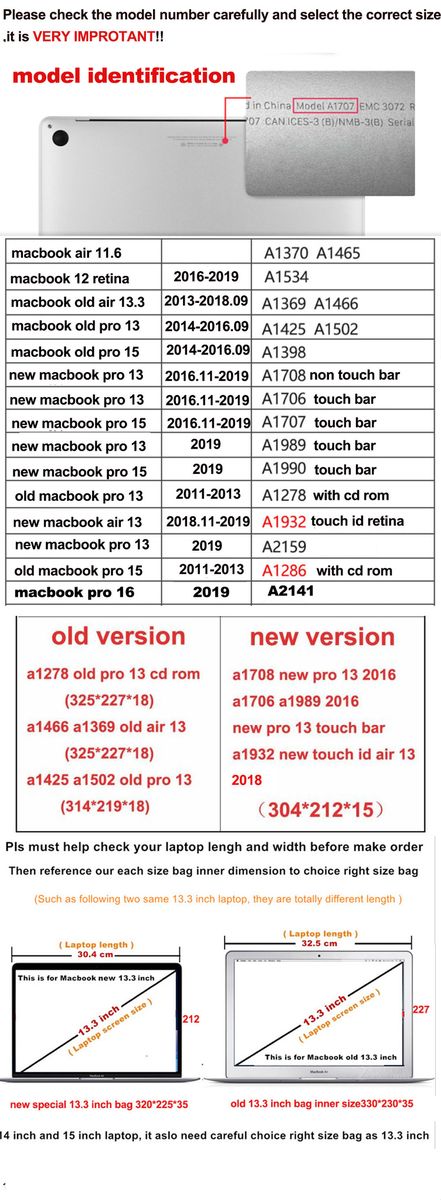 11.6 Inch Laptop Bag Case Sleeve For Apple Macbook Air