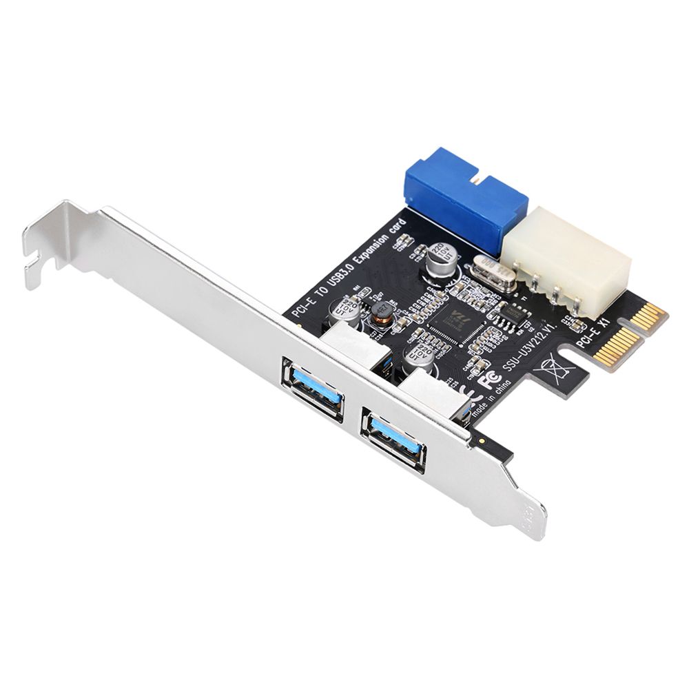 SuperSpeed 2-Port USB 3.0 PCI-E PCI Express 19-pin USB3.0