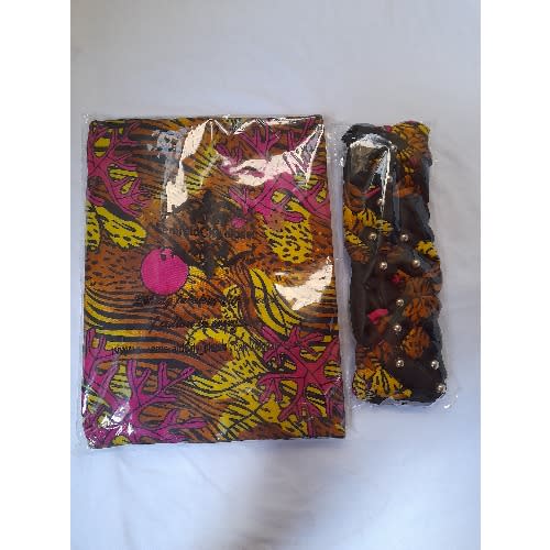Ankara Tote Bag + Hairband