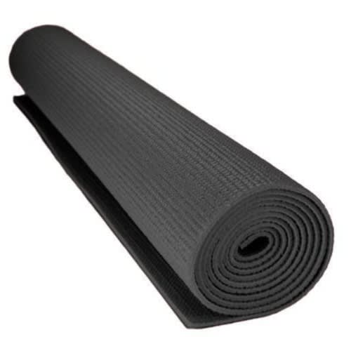 Non- Slip Yoga Fitness Mat With Bag - Black