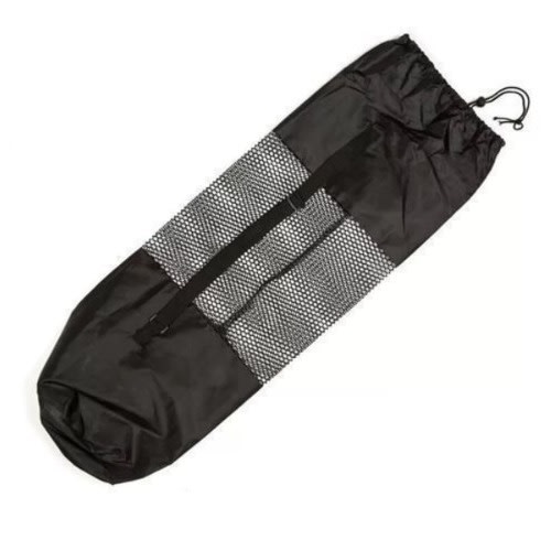 Non- Slip Yoga Fitness Mat With Bag - Black