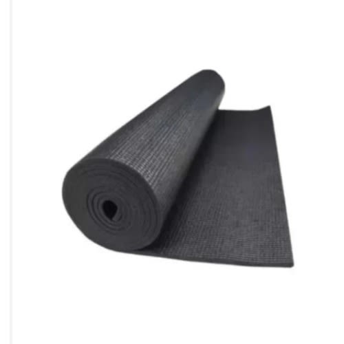 Non- Slip Yoga Fitness Mat With Bag - Black