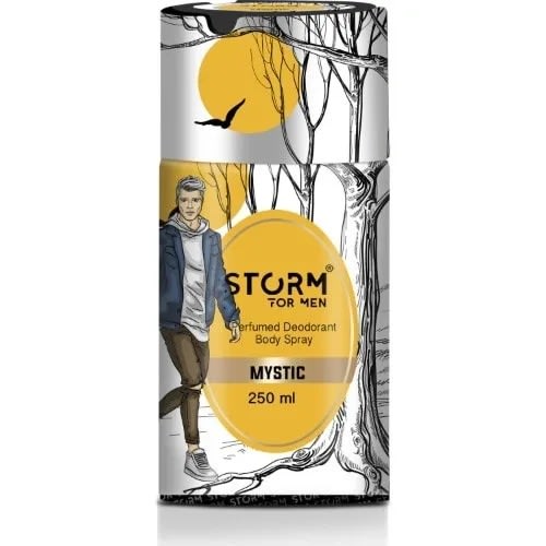 Perfumed Deodorant Long Lasting Body Spray For Men - Mystic - 250ml