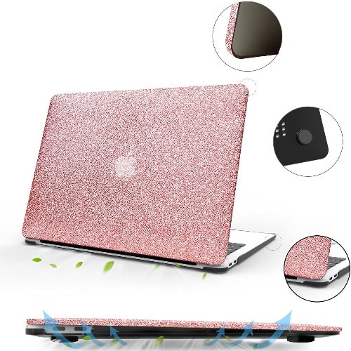 Macbook Pro Case 13" With Keypad - Rose Gold