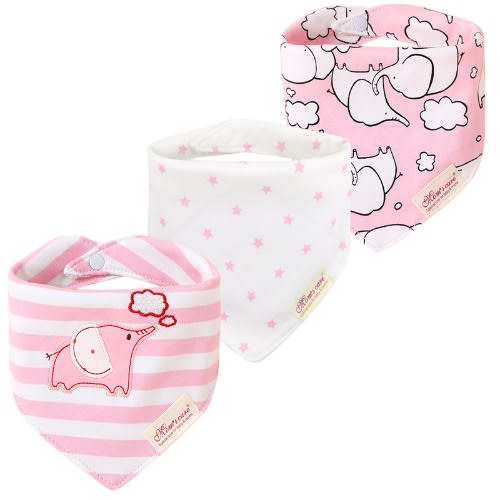 Girls Bandana Bib - Multicolor
