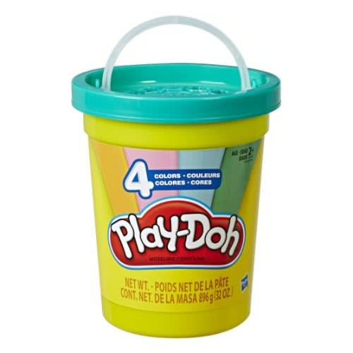 Play-Doh Large Bucket – 4 Colours
