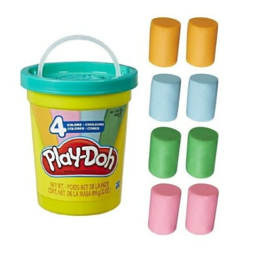 Play-Doh Large Bucket – 4 Colours