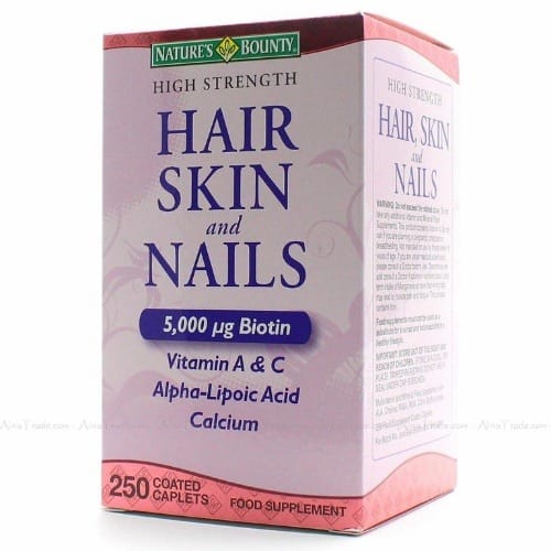 High Strength Hair, Skin & Nails Food Supplement - 250caps